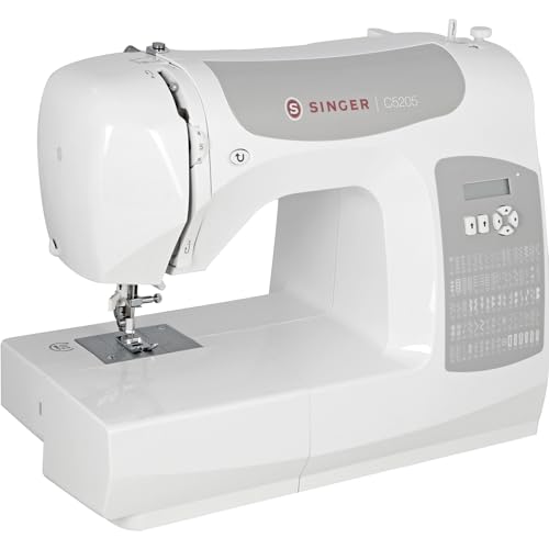 Singer C5205 Nähmaschine, weiß/grau von Singer