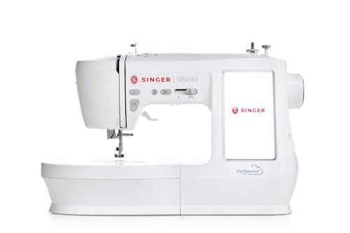 Singer SE9185 Nähmaschine mit WLAN, 250 Nähfunktionen und 4 Alphabeten von Singer