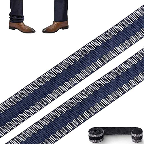 1.2M Pants Edge Shorten Self-Adhesive Pants Mouth Paste,Hosen Rand verkürzen selbstklebende Hosen Mundpaste,Saumband zum aufbügeln,Saumband Bügelsaumband Bügeleisen Klebeband Stoff (Dunkelblau) von Sinye