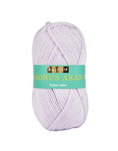 Hayfield Bonus Aran Garn, Lavendel (562), 100 g von Sirdar