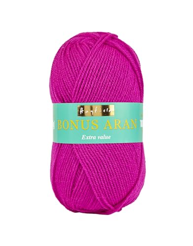 Hayfield Bonus Aran-Garn, Magenta (564), 100 g von Sirdar