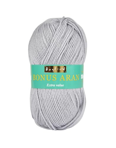 Hayfield Bonus Aran Garn, Platinum (559), 100 g von Sirdar