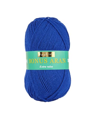 Hayfield Bonus Aran Garn, Royal (979), 100g von Sirdar