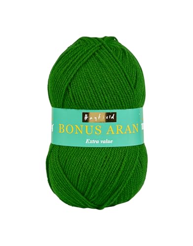 Hayfield Bonus Aran Garn, Smaragd (916), 100 g von Sirdar