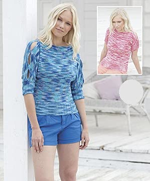 Sirdar Baumwolle Prints DK – Frühling 2016 Strickmuster 7768 Woman's Tops von Sirdar