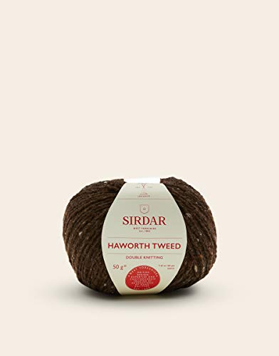 Sirdar F007-0908 Haworth Tweed DK, Nylon Wolle, Bronte Bronze (908), 50 g, 165 Meter von Sirdar