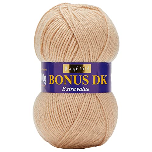 Sirdar F013-0598 Hayfield Bonus DK, Wolle, Champagner (598), 100g von Sirdar