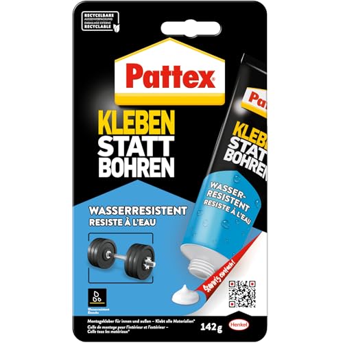 Bundle aus Sista Bad Schimmelblocker Silikon, 1x280 ml, manhatten + Pattex Fugenglätter Set, 9 Fugenspachtel zum professionellen Glätten, 1 Set inkl. Aufbewahrungsbox von Sista