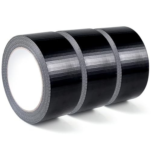 Siumir 3 Stück Panzertape Extra Stark, 30m*48mm Gewebe Klebeband, Wasserdichtes Reparaturband geeignet zum Abdichten & Verstärken & Reparieren von Siumir