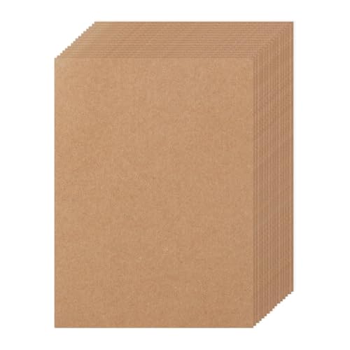 Sivono Kraftpapier Karten,200 Blätter A6 papier Brauner Bastelkarton, 10,2 x 15,2cm Blanko postkarten Karten basteln Kartonbögen für Kreative Bastelprojekten DIY Grußkarte Hochzeitskarte von Sivono