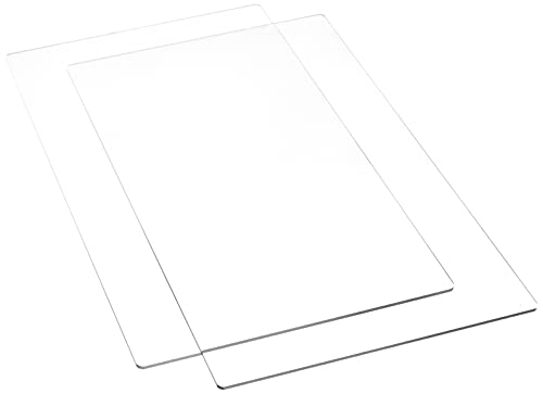 Sizzix Rayher Sizzix Cutting Pads, Standard, 2 Stück, 38 x 22,6 cm, Sizzix Ersatzplatten, Sizzix Zubehör Big Shot Plus, 59577000 von Sizzix