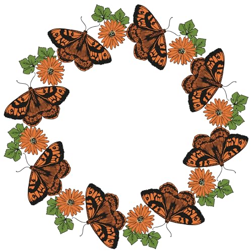 Sizzix™ Stempelset, transparent, 13 Stück — Nature Butterflies von Lisa Jones von Sizzix