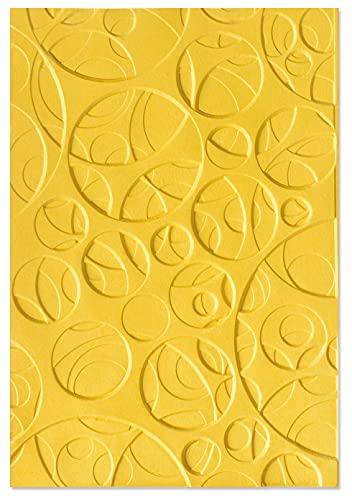 Sizzix 3-D Textured Impressions Prägeschablone Swiss Cheese, 665111, Multicolor, One Size von Sizzix