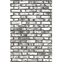 Sizzix 3D-Prägeschablone "Mini Brickwork by Tim Holtz" von Grau