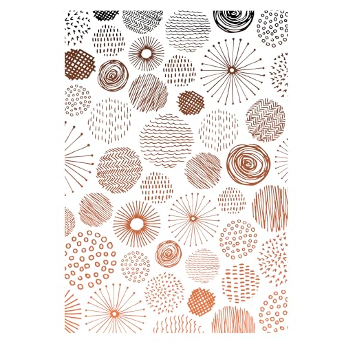 Sizzix 666590 Durchsichtiges Stempelset Cosmopolitan, Ecliptic von Stacey Park, Clear, One size von Sizzix