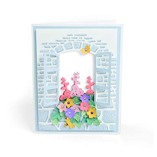 Sizzix Impresslits Embossing Folder Window Box von Lynda Kanase von Sizzix