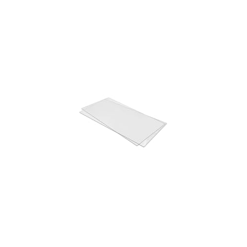 Sizzix Stanzer Brush & Foam Pad für Stanzformen Wafer-Thin, Edelstahl, Weiß, 6.5 x 14.7 x 24 cm von Sizzix