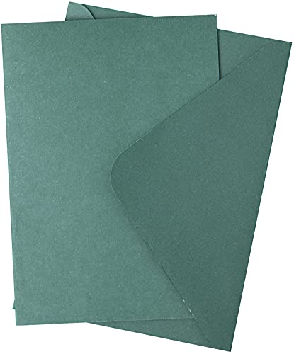 Sizzix Surfacez-Karten-und Umschlagpaket, A6, Tannenbaum, 10PK, 665441, Multicolor, Einheitsgröße von Sizzix