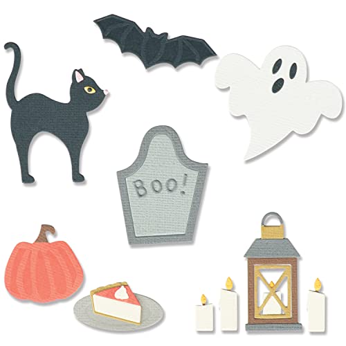 Sizzx Thinlits Stanzschablonen 14PK Halloween-Motive von Jennifer Ogborn | 665950 | Kapitel 3 2022 von Sizzix