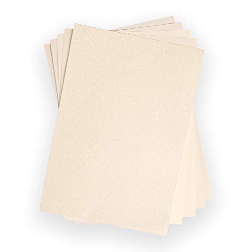 Sizzix Surfacez Opulent Cardstock A4 Elfenbein 50 Blatt von Sizzix