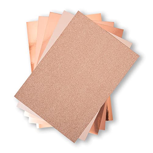 Sizzix Surfacez Opulent Cardstock A4 Rosé 50 Blatt von Sizzix