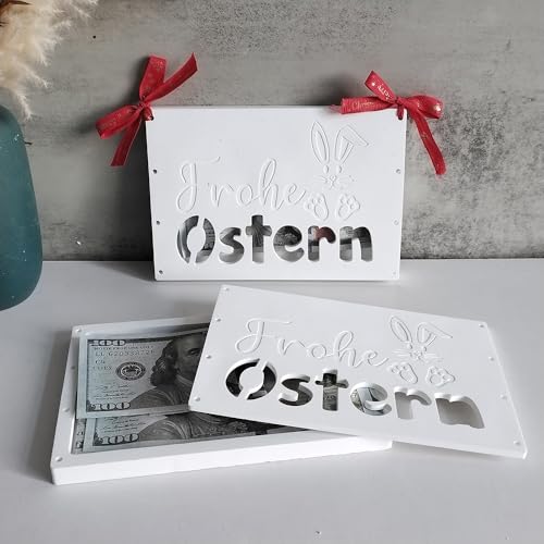 Silikonformen Gießformen Ostern,Silikonform Ostern Gießform Geldgeschenk Gießformen Silikon Ostern Silikonformen Ostern Gipsformen zum Gießen Ostern Geschenkbox Silikonform für Geldgeschenke von Skeadex