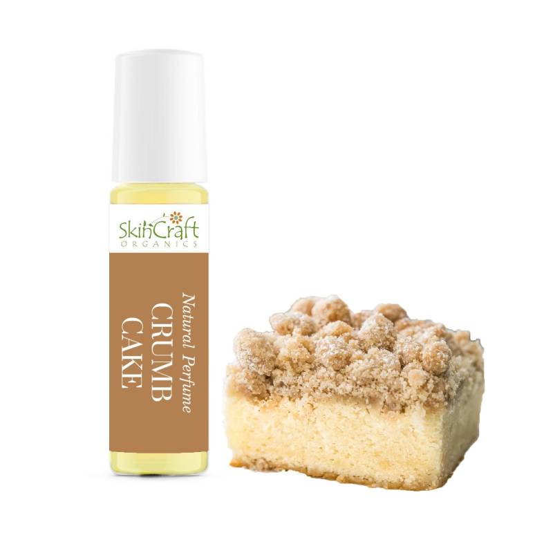 streuselkuchen Parfümöl - Vanille-Kaffee-Kuchen Mit Noten Von Zimt-Gewürz Roll-On-Duft Bäckerei-Duftgeschenk 10 Ml von SkinCraftOrganics