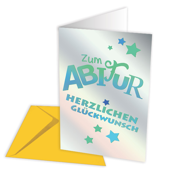 Glückwunschkarte zum Abitur von Skorpion GmbH