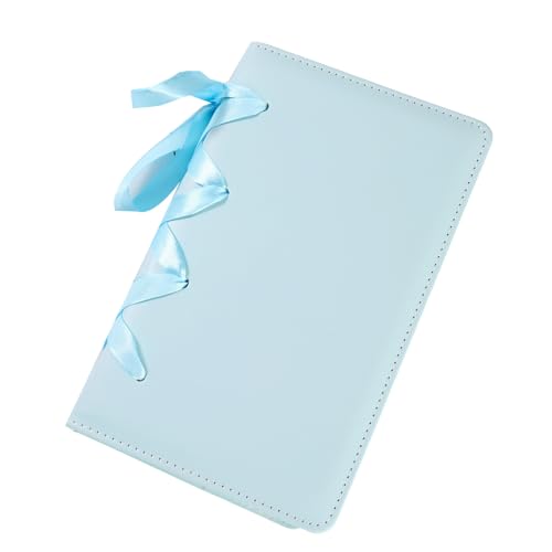 Kleines Fotoalbum A 6 Binder Album PU Leder Fotobuch mit 25 Innenseiten 3 Zoll Fotos Kartenhalter für Mädchen von SkyPOOU