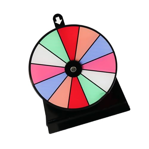 SkyPOOU Gewinnspiel Rad Spinner Preisrad Einfache Montage Preisspinner Rad für Hochzeiten und Geburtstag Verschiedene Feiern von SkyPOOU