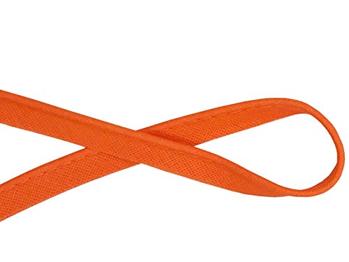 Paspelband Baumwolle 18 Farben 5m, 10m (Orange, 10m) von Slantastoffe