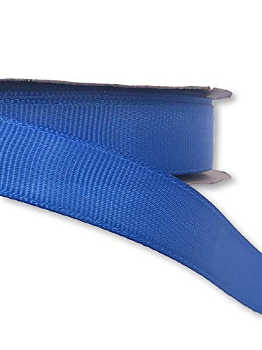 Slantastoffe Ripsband 2m Uni Dekoband Webband Hutband 15mm 25mm (Hellblau, 15mm) von Slantastoffe