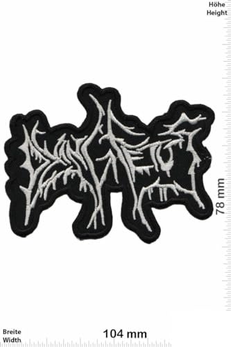 Aufnäher, Motiv: American Death Metal Band, bestickt, zum Aufbügeln von Slow Vibes Patch Store