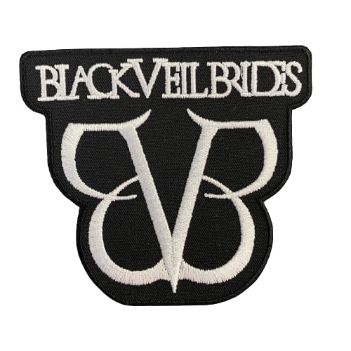 Aufnäher zum Aufbügeln, Motiv: American Rock Band, bestickt von Slow Vibes Patch Store