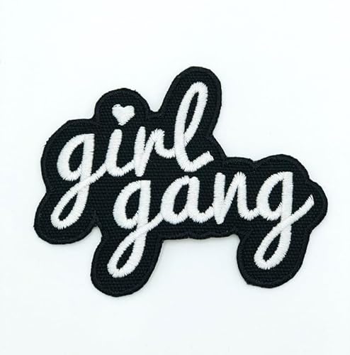 Girl Gang bestickter Aufnäher zum Aufbügeln von Slow Vibes Patch Store