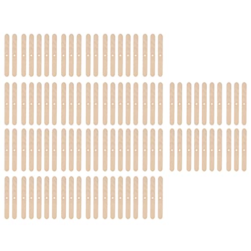 100 Stück Kerzendochthalter, Einloch-Zentriervorrichtungen für Kerzendochte, DIY-Kerzenherstellungszubehör, Werkzeug für die Kerzenherstellung, Dochtklammern von Sluffs