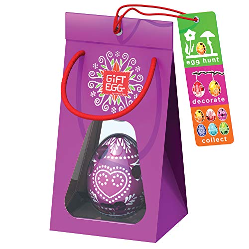 Osterei Lila: 3D-Labyrinth-Puzzle, Überraschungsspielzeug für Eiersuche und Osterdekoration, Alles in einem, EIN Smart Geschenk für Ostern von Smart Egg