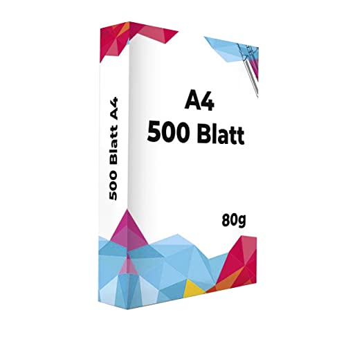 SPS Kopierpapier A4 Weiß 500 Blatt Druckerpapier für Zuhause & Büro|bürobedarf,Din,90g|premium stationary printing| Für alle Drcuker von Smart Print Solutions