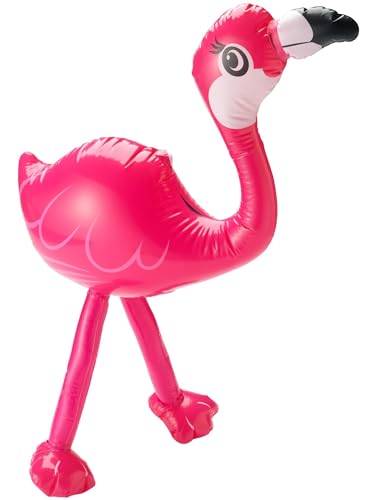 Smiffys Aufblasbarer Flamingo, Pink, 55cm / 22in von Smiffys