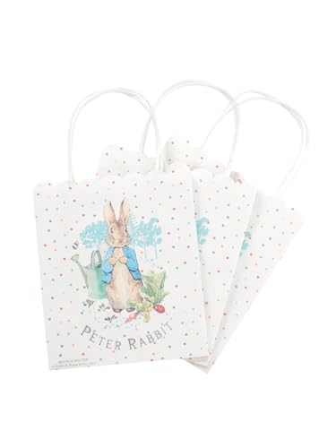 Smiffys Klassisches Tischgedeck Peter Rabbit Party-Tüten x8, von Smiffys