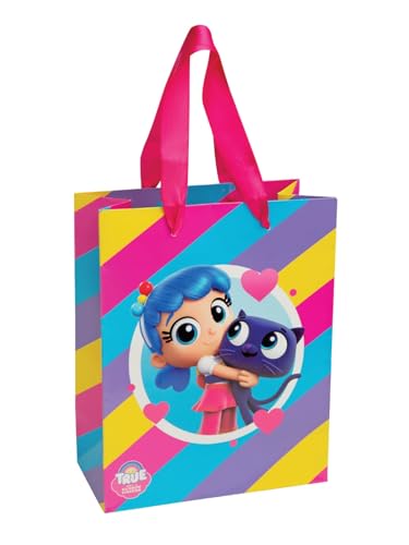 Smiffys True and The Rainbow Kingdom Geschirr-Partygeschenktüte, 20 x 25 x 10 cm/7,8 x 9,8 x 4 Zoll von Smiffys