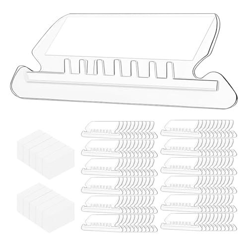 Registerkarten für Aktenordner, Organizer, PVC-Einsätze, Dokumenten-Schnellidentifizierung, Ordner, Etiketten, Aktenordner mit Papiereinlagen für Notizbuch von Smileshiney