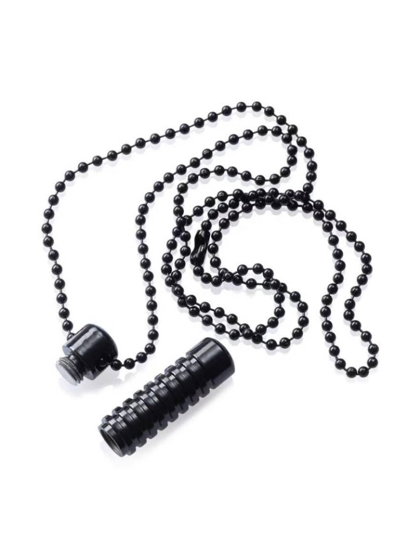 Aroma Oil Inhaler With Black Chain von SniffshopDesign