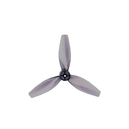 SoKOIUU ERSATZTEIL 20 Paare kompatibel 2412-3 61 mm 3-Paddel CCW MM PC Propeller 1,2 mm Loch kompatibel 8520 Motor FPV RC Drone Quadcopter Rahmen Kit(20Pair 3Paddle Gray) von SoKOIUU