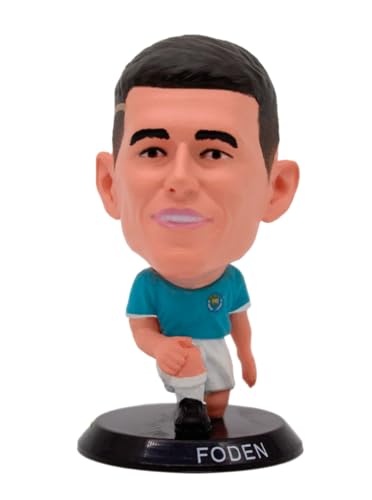 SoccerStarz Mini-Fußballfigur (Take The Knee), Man City Phil Foden, Small von SoccerStarz