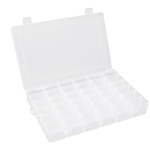 Sortierbox,Sortierboxen Für Kleinteile,36 Raster Setzkasten,Kleinteile Organizer,Kleinteilebox,Schraubenbox Aufbewahrung,Aufbewahrungsbox Mit Fächern,Perlen Foto Loom Bänder Schmuck Organizer von Sociaooil