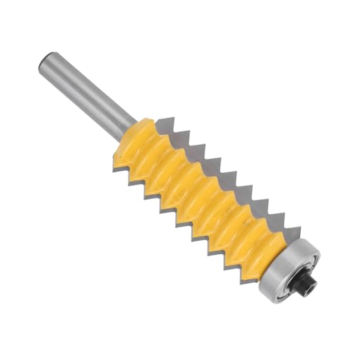 8-Perlen-Fräser, Schienen- und Stil-Fräser, Multi-Perlen-Fräser, Mehrere Zähne für Professionelle Holzbearbeitung (Vielzahn-Einsteck- und Zapfenmesser 8X55) von Socobeta