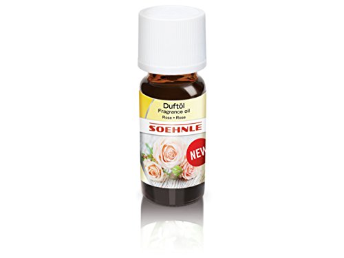 Soehnle Parfümöl Rose, Ätherische Öle für die Verwendung im Aroma Diffuser, Duftöl für die Raumbeduftung, Aroma Öl mit lieblichem, beruhigenden Duft, 10 ml von Soehnle