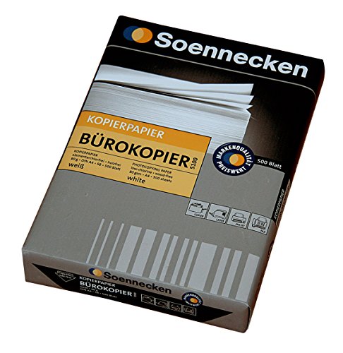 SOE Bürokopier 5100 A4 80g hf weiß Pa=500Bl von Soennecken