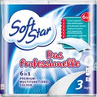 Soft Star Küchenrollen Das Professionelle 3-lagig, 2 Rollen von Soft Star